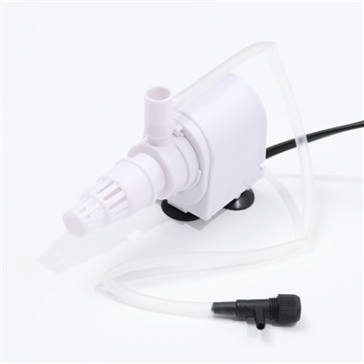 Помпа аквариумная JINGYE JY-1200, 500 л/ч, 6 Вт, высота подъема воды 0.5 м
