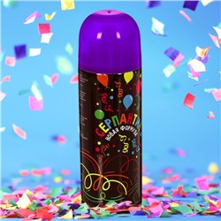 Спрей для новогоднего декора «Серпантин», 250 мл., светло-лиловый