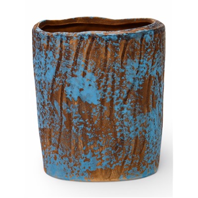 Декоративный горшок для цветов «Подсолнух», 9×9×10 см, керамический, Greengo