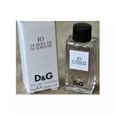 DOLCE & GABBANA №10 LA ROUE DE LA FORTUNE edt 5ml mini