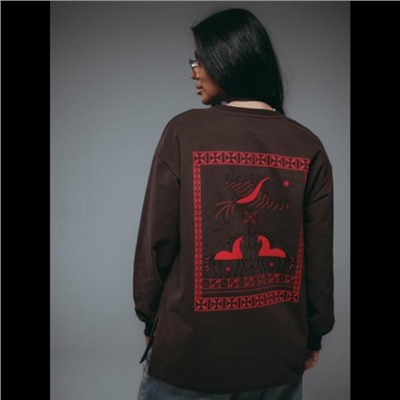 Свитшот женский Русь (Шоколад)