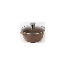 Кастрюля 1л АП Гранит brown арт. 41806