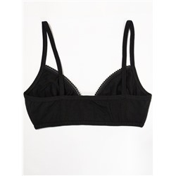 4486-02 Топ для девочки черный (BAYKAR)