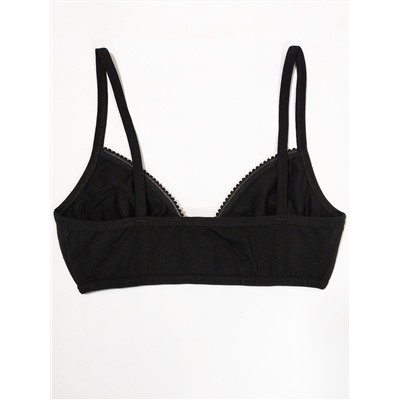 4486-02 Топ для девочки черный (BAYKAR)