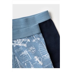 Трусы трикотажные для мальчиков - боксеры, 2 шт в комплекте PLAYTODAY, 1239856