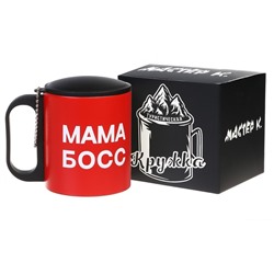 Термокружка «Мама босс», 180 мл, 8.5×6.8 см