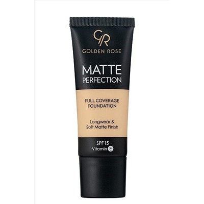 Крем тональный для лица GR Matte Perfection Full Coverage Foundation - 102 Нейтрал КОСМЕТИКА ИЗ ТУРЦИИ, 1097186