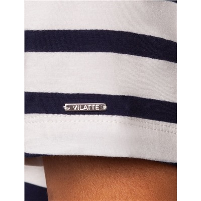 Футболка из премиального хлопка с эластаном