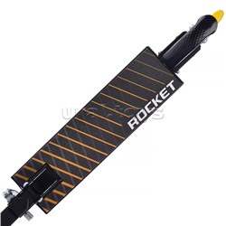 Самокат 2-х колесный ROCKET,колеса PU/ 125 мм,ABEC 7, желтый
