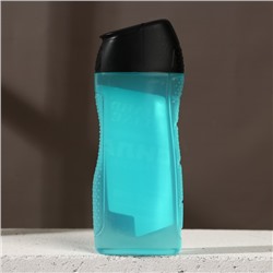 Подарочный набор косметики «Сила стихии», гель для душа 250 мл и мочалка для тела, HARD LINE