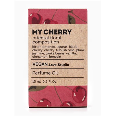 Парфюмерное масло женское VEGAN.Love.Studio My Cherry, 15 мл (по мотивам Lost Cherry (Tom Ford)