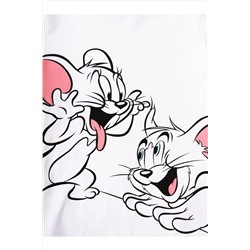 Комплект трикотажный для девочек: фуфайка (футболка), брюки PLAYTODAY, 1240380