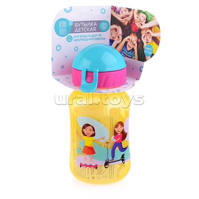 Бутылка для воды и других напитков, со шнурком, 270ml, в ассортименте
