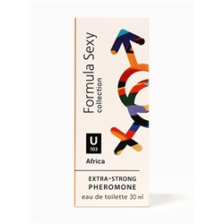 Туалетная вода женская с феромонами Formula Sexy collection Africa U103, 30 мл