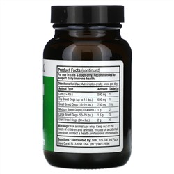 Dr. Mercola, SpiruGreen, для кошек и собак, 180 таблеток