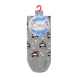 Новогодние CONTE Новогодние носки с люрексом «Xmas panda»