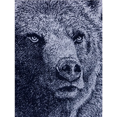 Полотенце махровое Этель «Глава семьи», 70×130 см, 100% хлопок, 420 г/м², синее