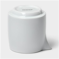 Молочник Magistro White gloss, 250 мл, фарфор, белый