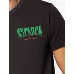 Футболка из премиального хлопка с авторским принтом