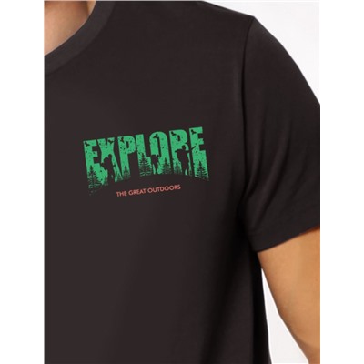 Футболка из премиального хлопка с авторским принтом