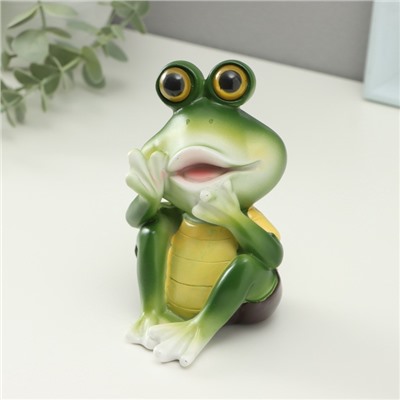 Фигурка полистоун TAKE IT EASY «Лягушонок», 7×9.5×11.5 см
