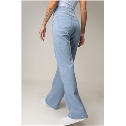 Женские джинсы палаццо с высокой посадкой Happyfox