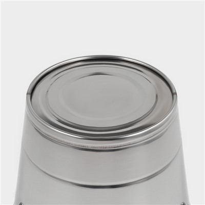 Ведро для льда, 2.5 л, 17×15.5 см, нержавеющая сталь