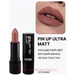 LUXVISAGE Губная помада матовая Pin-Up ultra matt тон 523 Emma