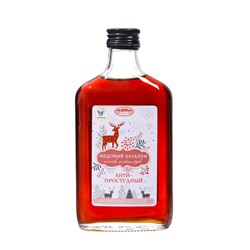 Новогодний безалкогольный алтайский медовый бальзам на травах Vitamuno «Анти-простудный», 250 мл