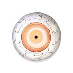 Горшок для цветов «Иллюзия», 8 л, d=30 см, h=23 см, с поддоном, керамика, белый