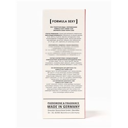 Туалетная вода женская с феромонами Formula Sexy collection Cherry U104, 30 мл
