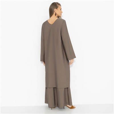 Туника вискозная, Легко и смело (хаки)