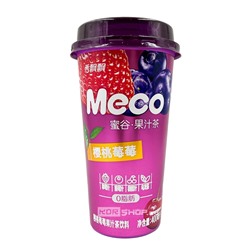 Напиток фруктовый чай Улун со вкусом вишни-черники-клубники MECO, Китай, 400 мл