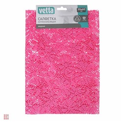 VETTA Салфетка антискользящая, ажурная, ПВХ, 30х60см, 4 цвета