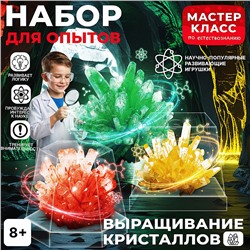 Набор для опытов "Выращивание  кристаллов"