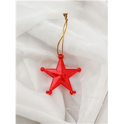 Дед Мороз «С мешком, на лестнице» 20×9 см, 65 см, движение, музыка, красный