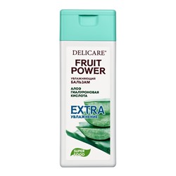 Бальзам‑маска для волос Delicare Fruit Power, глубокое очищение и увлажнение, с алоэ, 240 мл