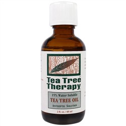Tea Tree Therapy, Масло чайного дерева, 2 жидких унции (60 мл)