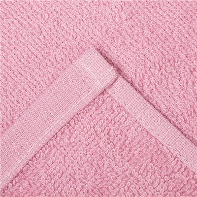 Салфетки махровые декоративные «Этель» Love, 4 шт., 30×30 см, хлопок 100%, розовые/бежевые