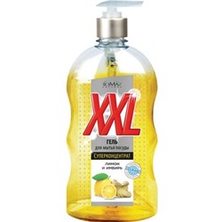 Гель для мытья посуды XXL лимон и имбирь 650г