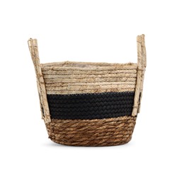 Набор кашпо «Инга», 3 шт., 20.5×25 – 25.5×28 – 27×33 см, синяя полоса