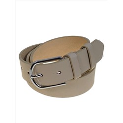 Ремень женский из искусственной кожи, цвет бежевый