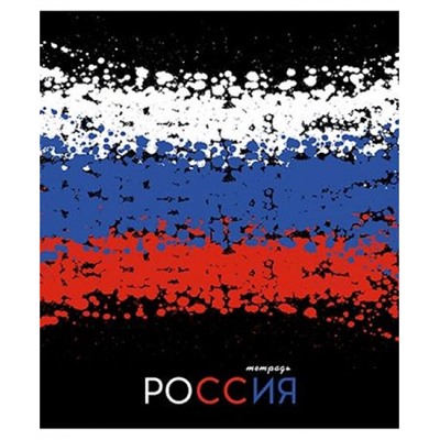 Тетрадь  48л клетка "Россия" С2797-16 КТС-ПРО