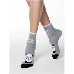 Conte elegant Носки HAPPY с пушистым рисунком "Панда"