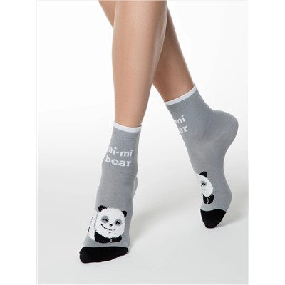 Conte elegant Носки HAPPY с пушистым рисунком "Панда"