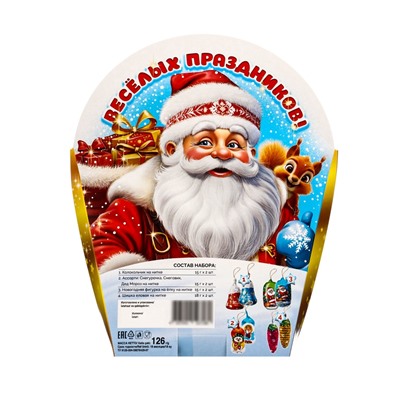 Набор фигурного шоколада Дед Мороз 126 г