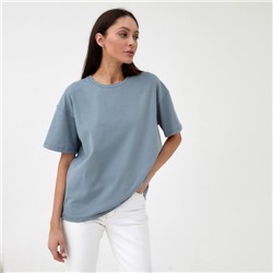 Футболка женская MIST basic, 50-52, серо-голубой