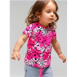 Фуфайка трикотажная для девочек (футболка)