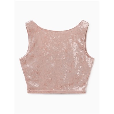 Топ домашний женский KAFTAN «Бархат», размер 40-42, розовый