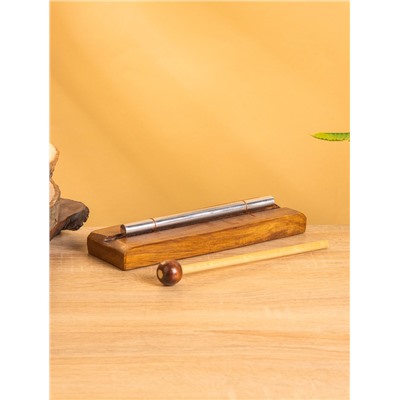 Сувенирный музыкальный инструмент «Ксилофон», 19×6.5×3 см, махагон, алюминий